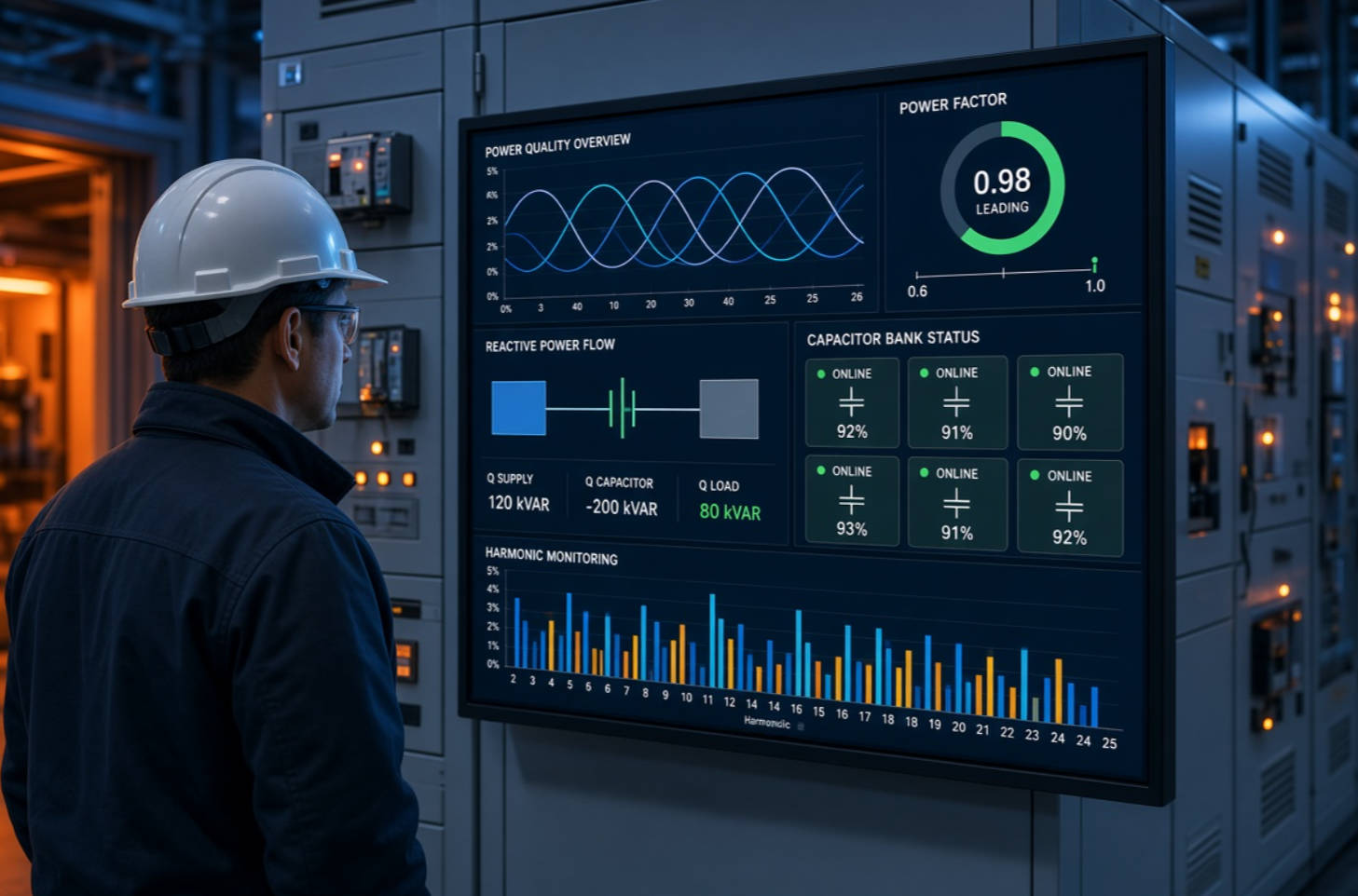 Industrial Power Quality Control Room2 Industrial Power Quality Control Room2