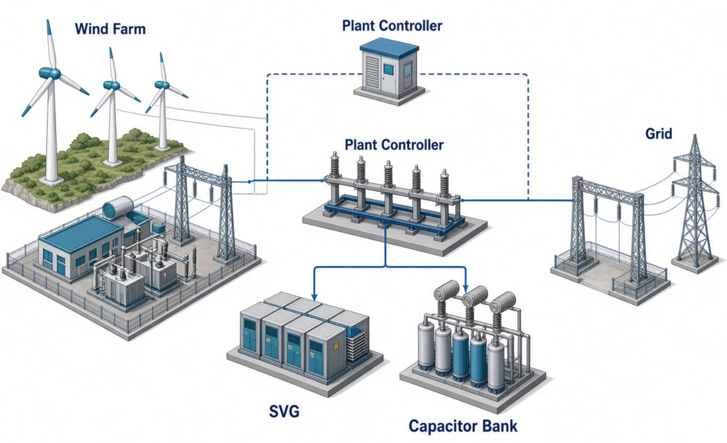 Hybrid Wind Farm Compensation System Hybrid Wind Farm Compensation System
