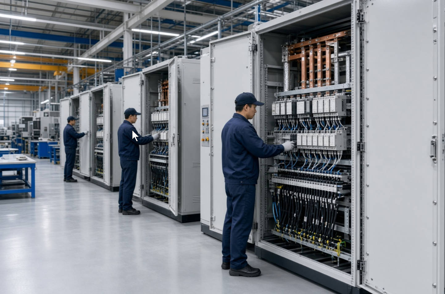 Modern Electric Control Cabinet Factory Modern Electric Control Cabinet Factory