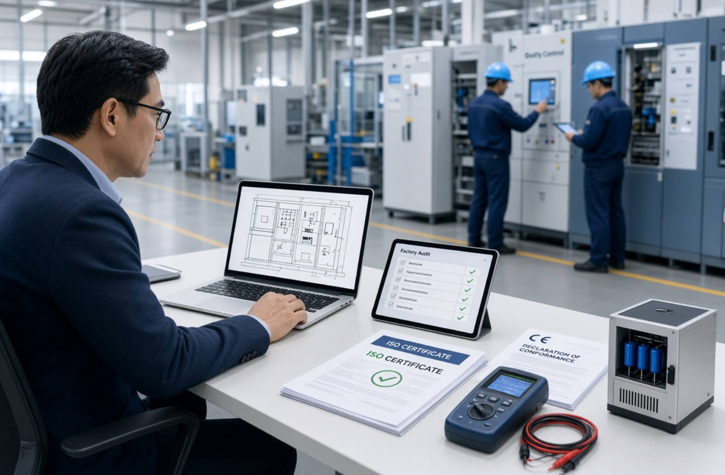 Reactive Power Compensation Supplier Verification Image Reactive Power Compensation Supplier Verification Image