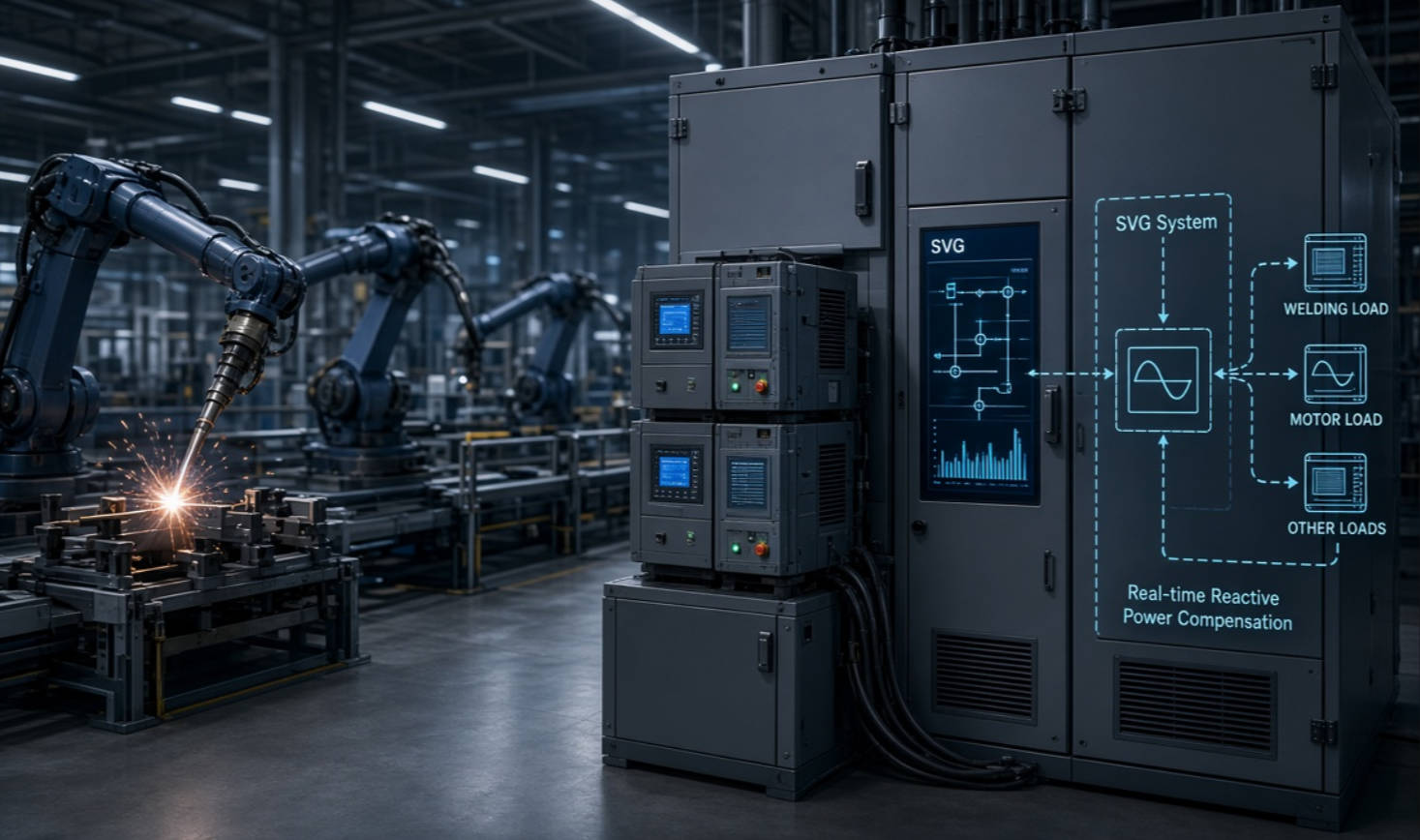 Dynamic Reactive Power Compensation In Manufacturing Plant Dynamic Reactive Power Compensation In Manufacturing Plant