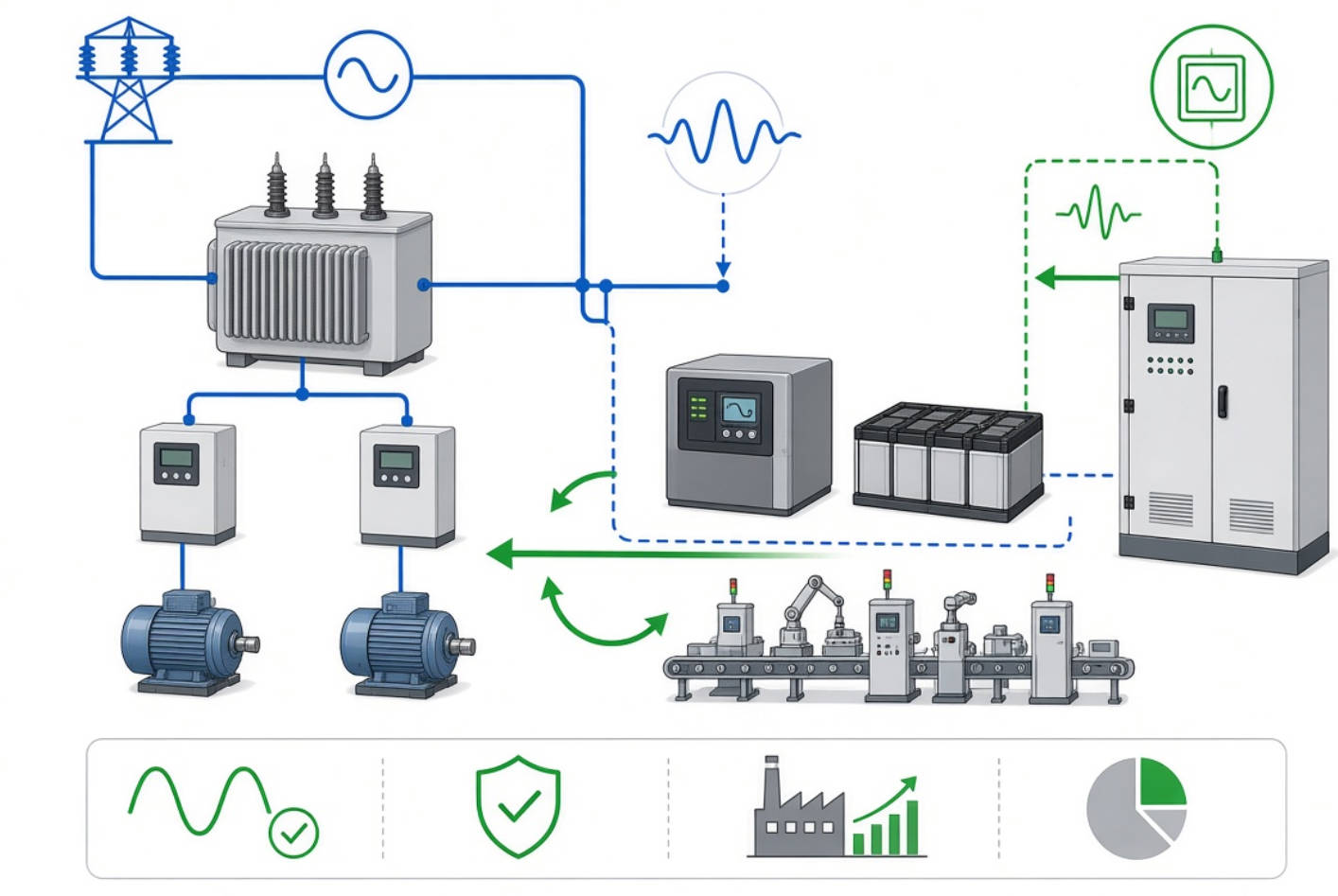 Power Quality Harmonic Control Diagram Power Quality Harmonic Control Diagram