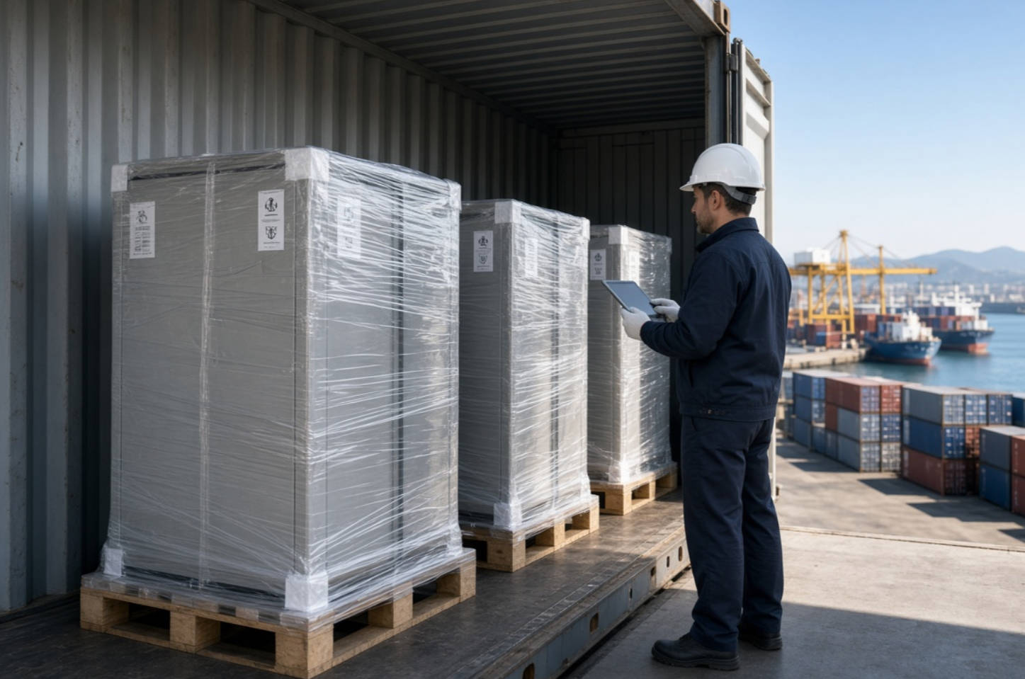 Global Electric Control Cabinet Shipping Global Electric Control Cabinet Shipping