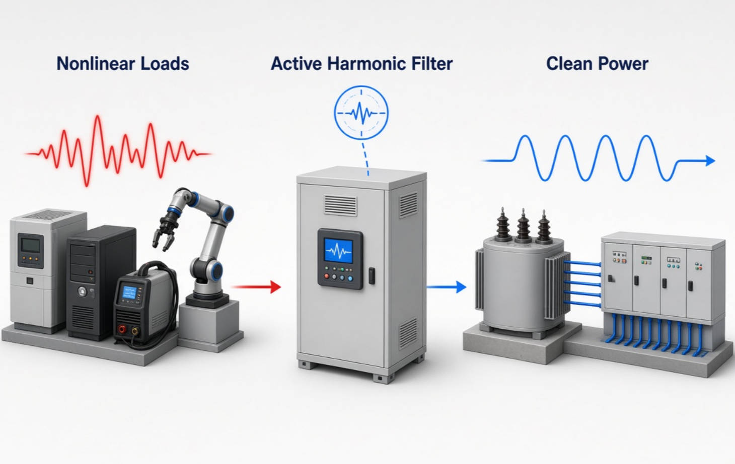 Active Harmonic Filter Working Principle1 Active Harmonic Filter Working Principle1