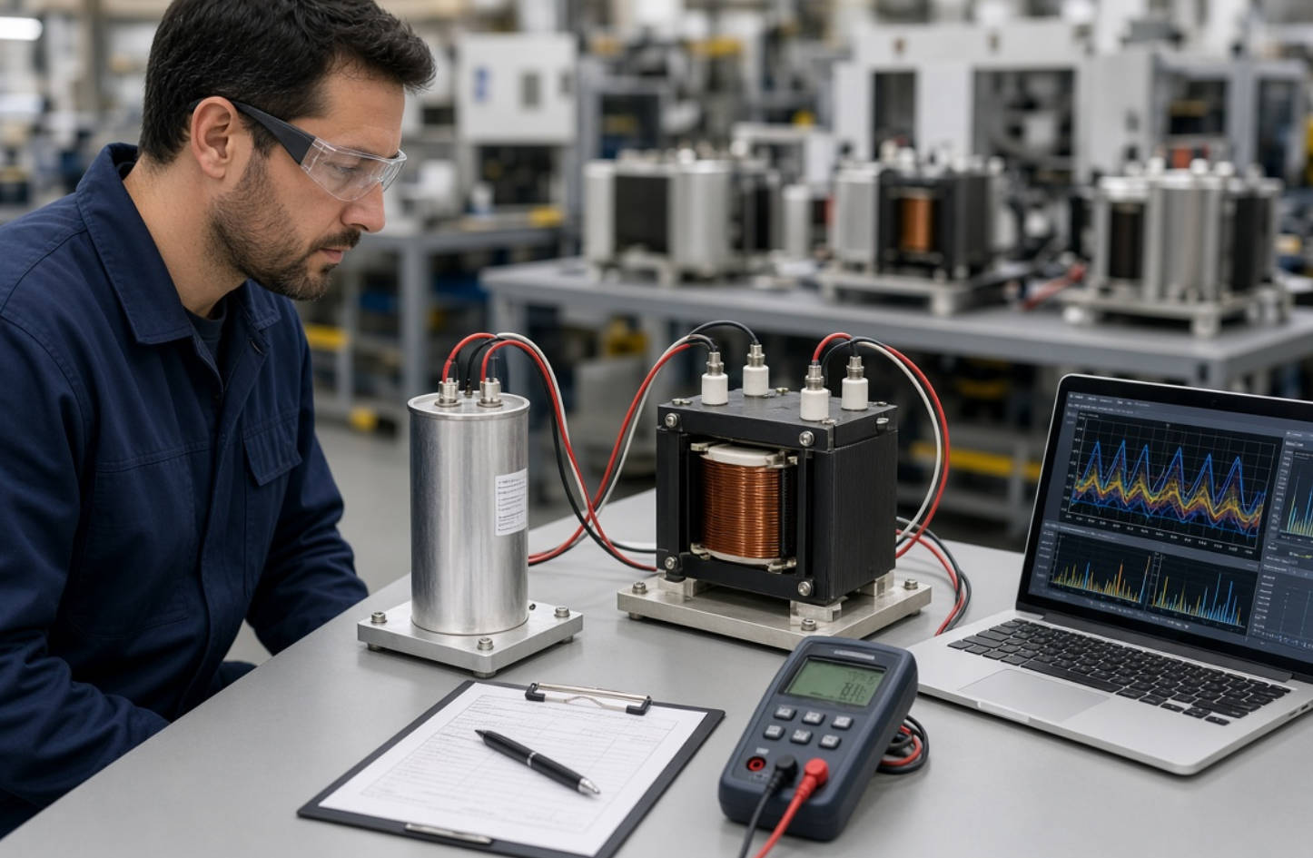 Capacitor And Reactor Manufacturing Quality Inspection Capacitor And Reactor Manufacturing Quality Inspection