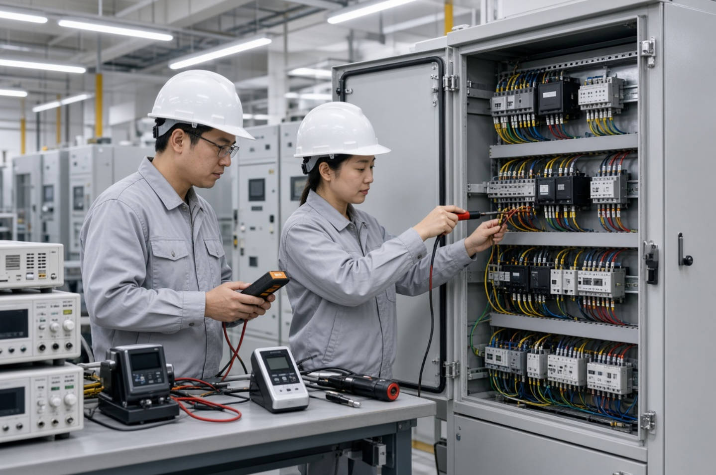 Harmonic Filter Cabinet Factory Inspection Harmonic Filter Cabinet Factory Inspection