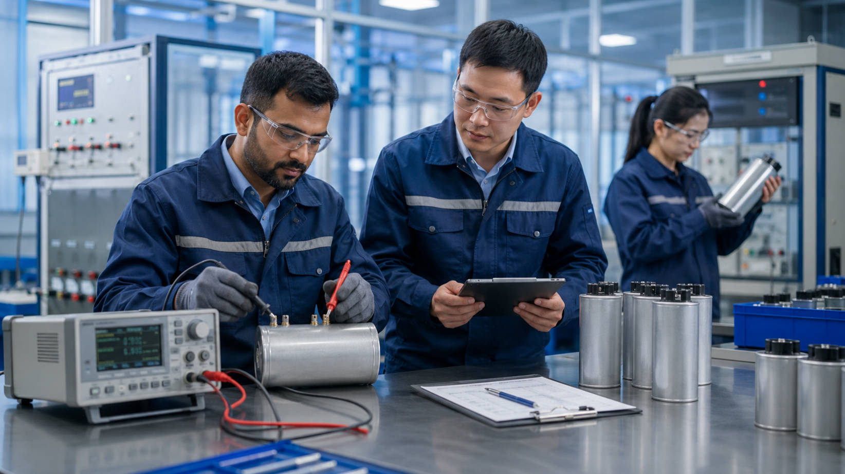 Capacitor Quality Inspection Process Capacitor Quality Inspection Process