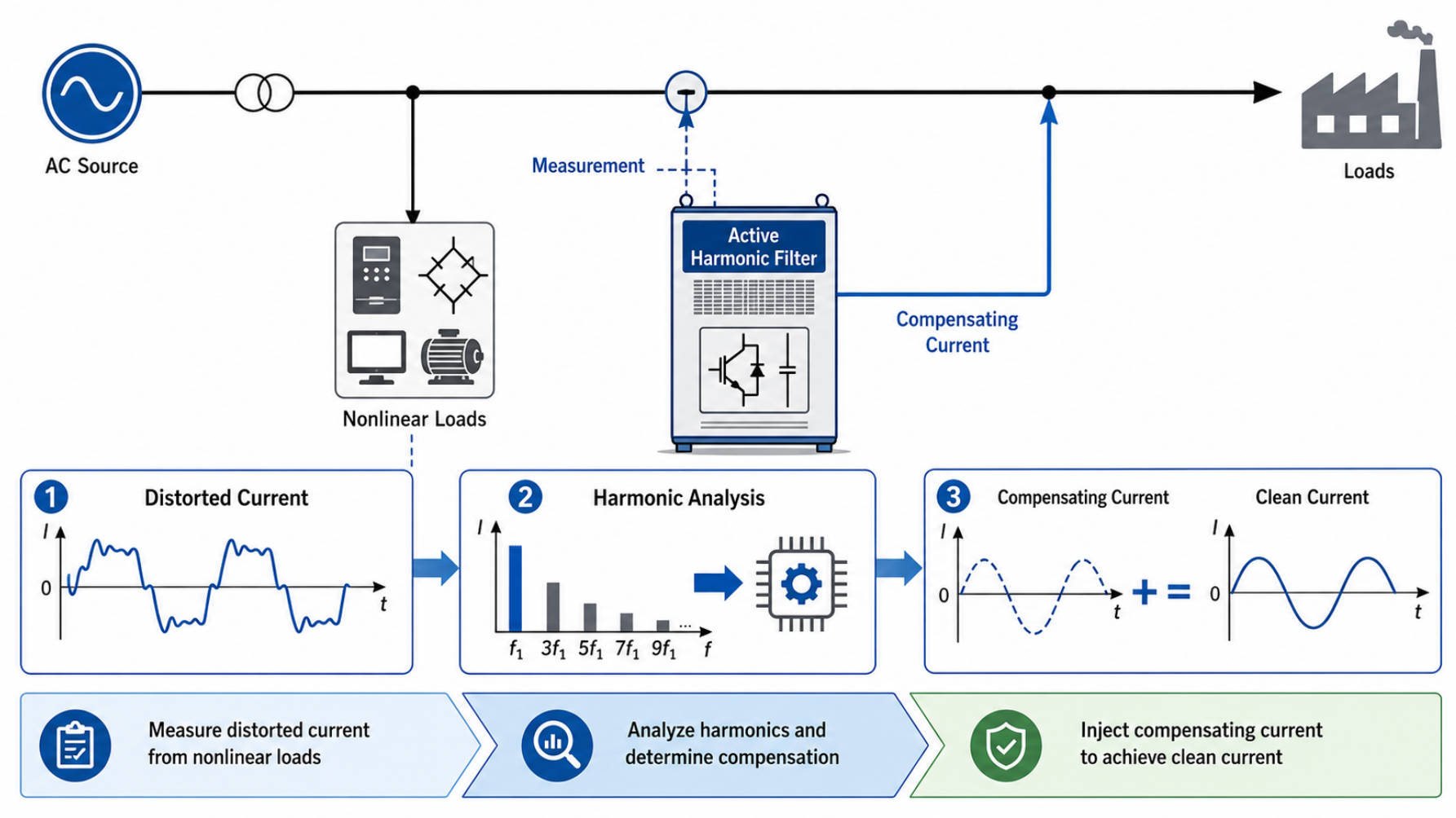 Active Harmonic Filter Working Principle Active Harmonic Filter Working Principle