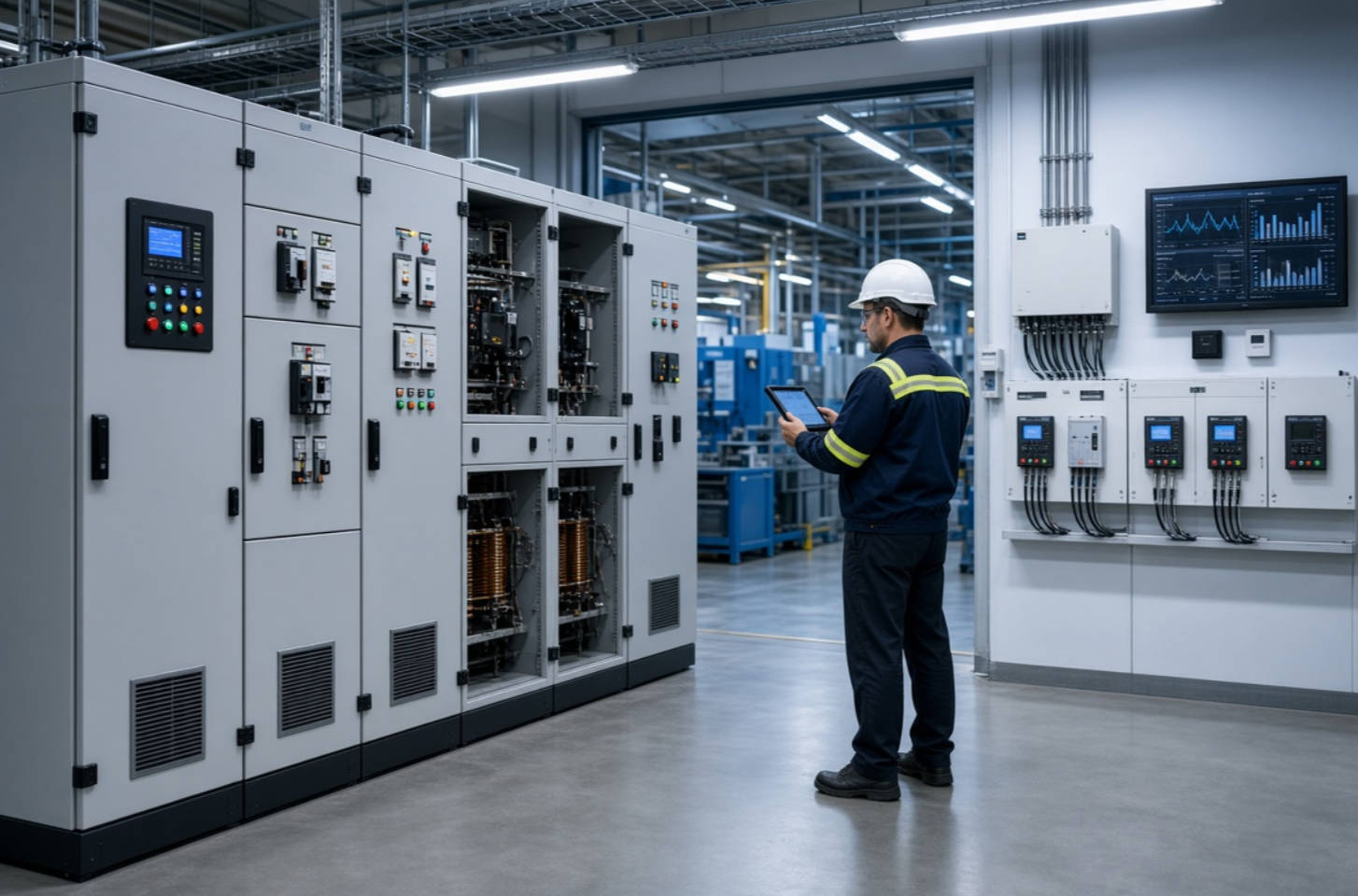 Industrial Power Quality Control Room1 Industrial Power Quality Control Room1