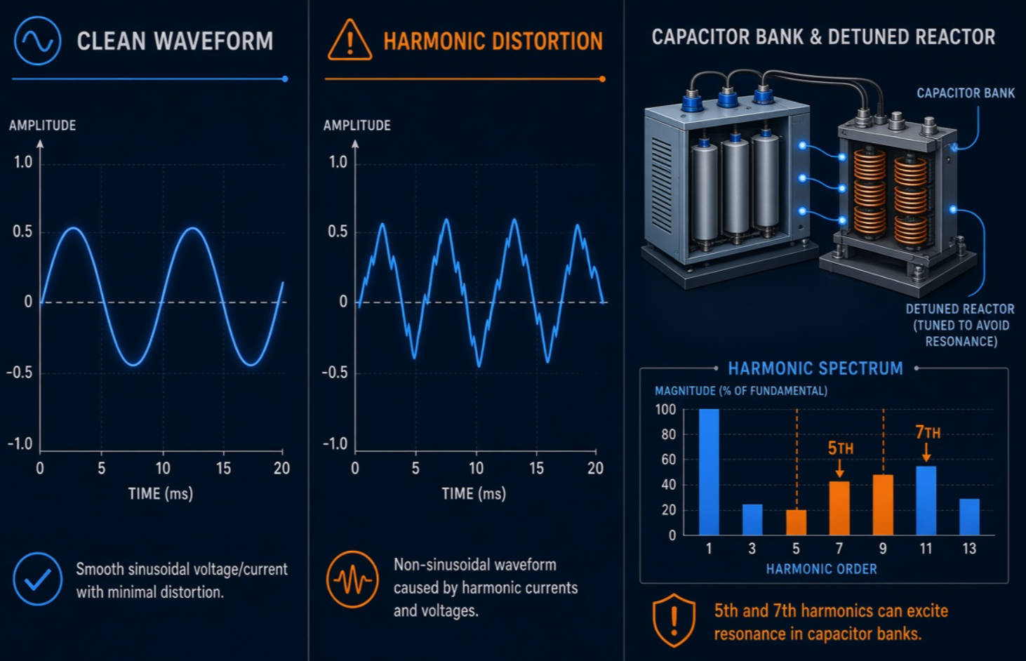Harmonics And Capacitor Resonance Harmonics And Capacitor Resonance