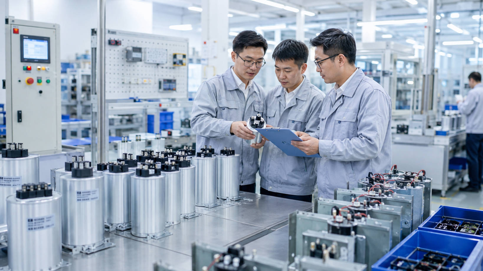 China Power Capacitor Factory Overview China Power Capacitor Factory Overview