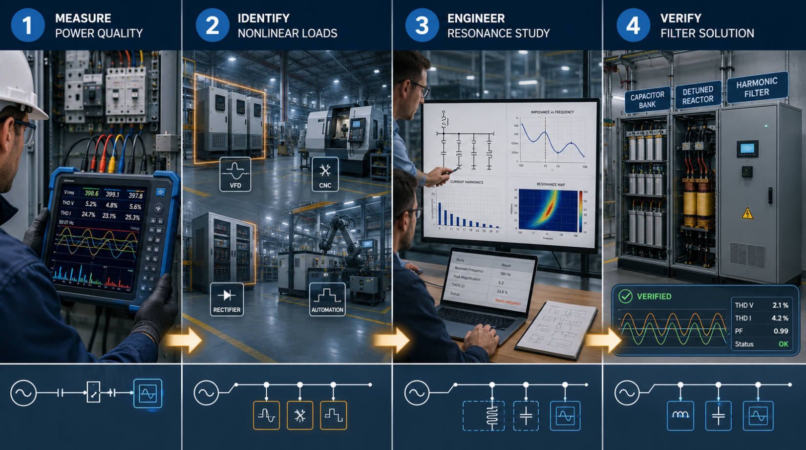 Power Quality Assessment Workflow Power Quality Assessment Workflow