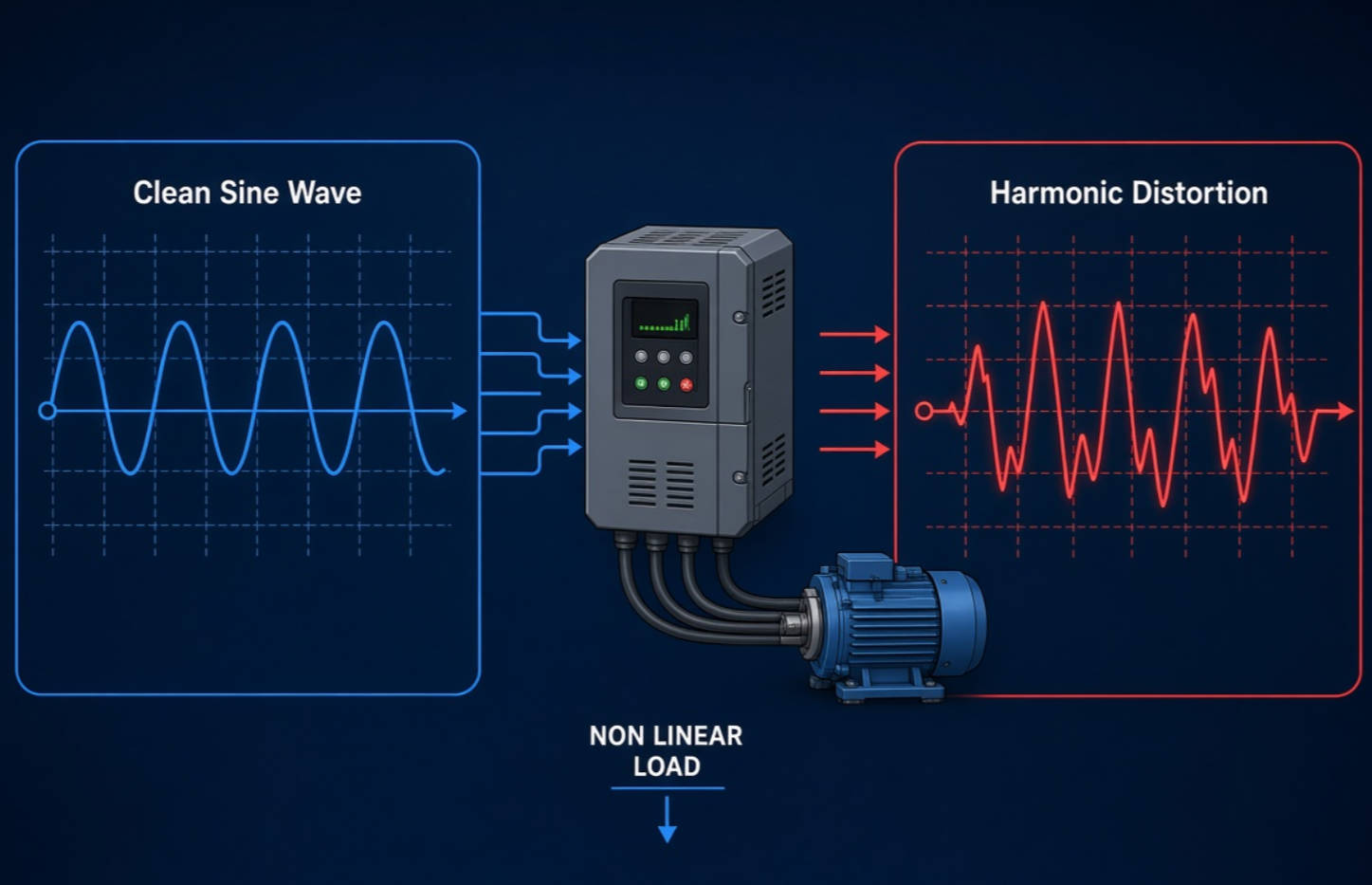 Harmonic Distortion Waveform Comparison Harmonic Distortion Waveform Comparison