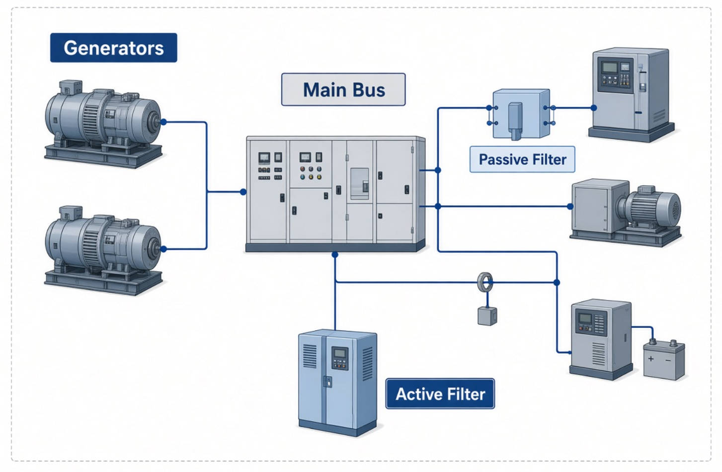 Marine Harmonic Sources And Filtering Locations Marine Harmonic Sources And Filtering Locations