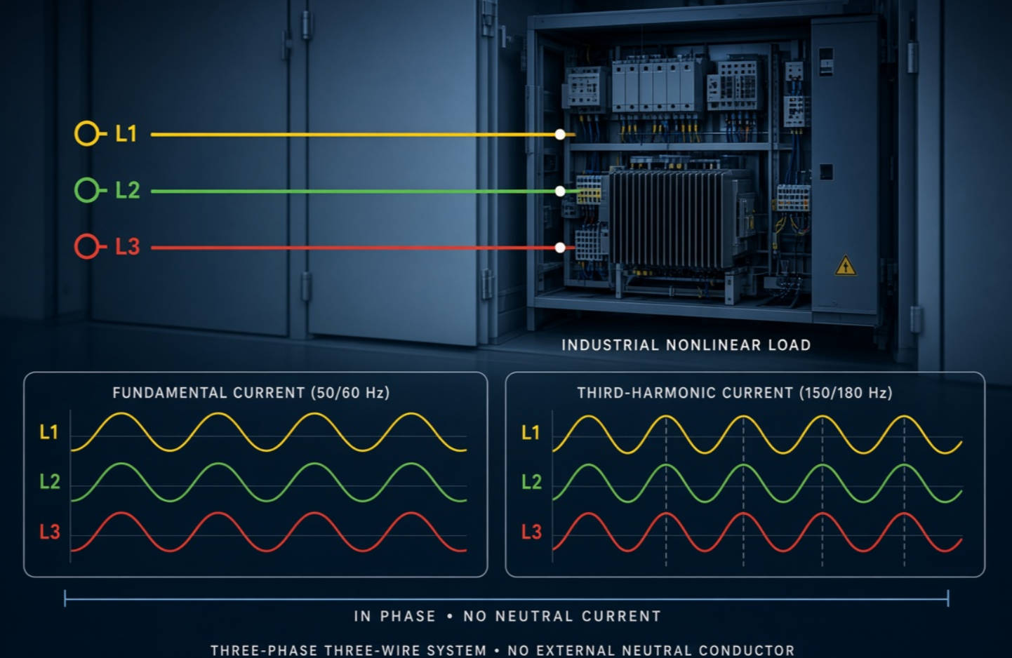 Third Harmonic In Three Phase Three Wire System Third Harmonic In Three Phase Three Wire System