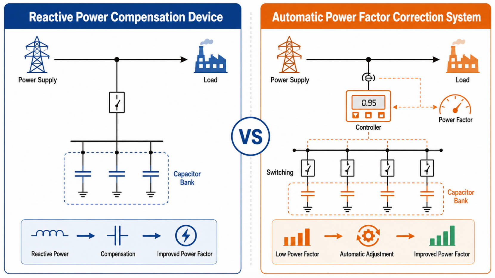 Reactive Power Compensation Comparison Reactive Power Compensation Comparison