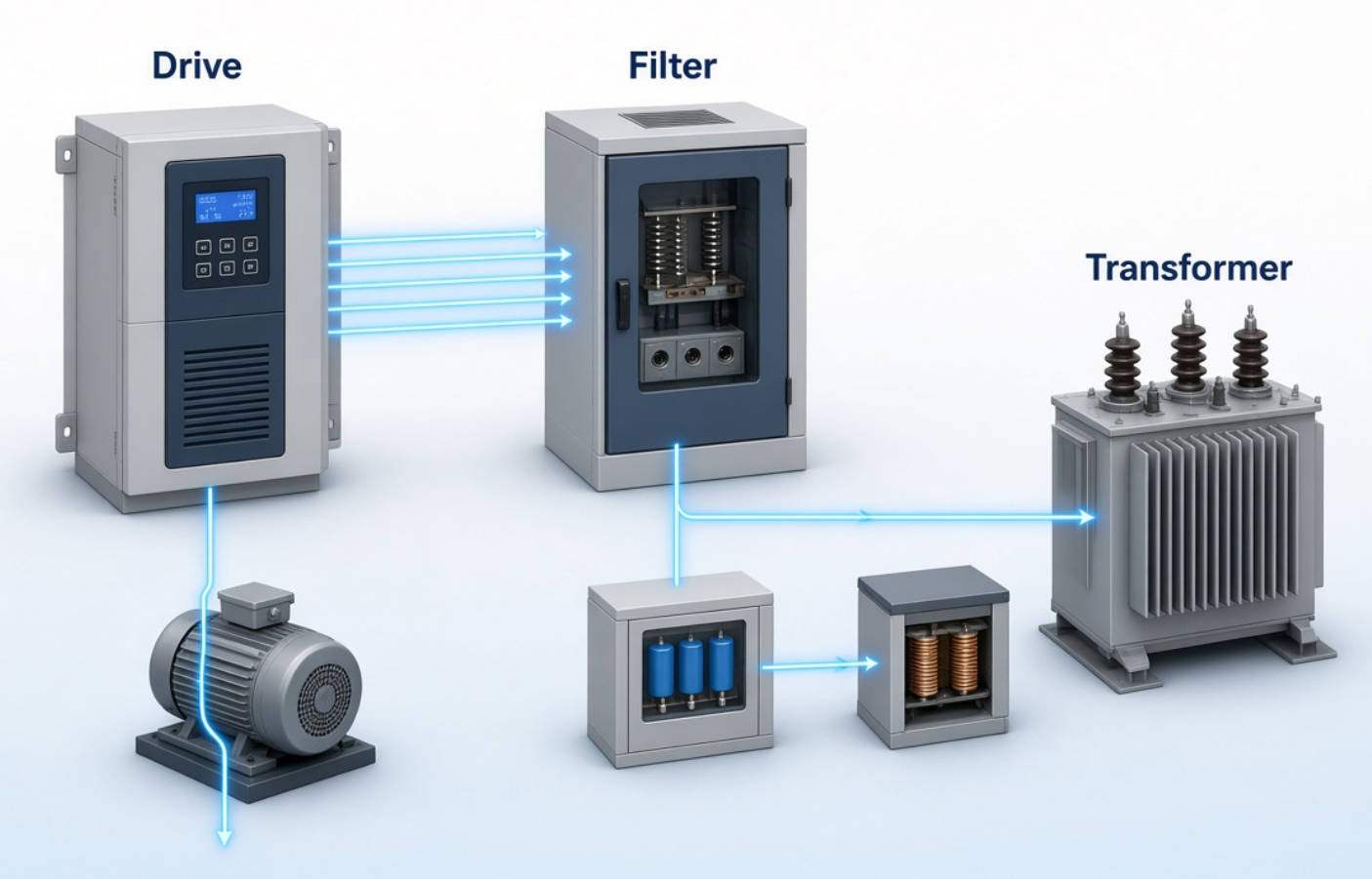 Passive Harmonic Filter System Diagram Passive Harmonic Filter System Diagram
