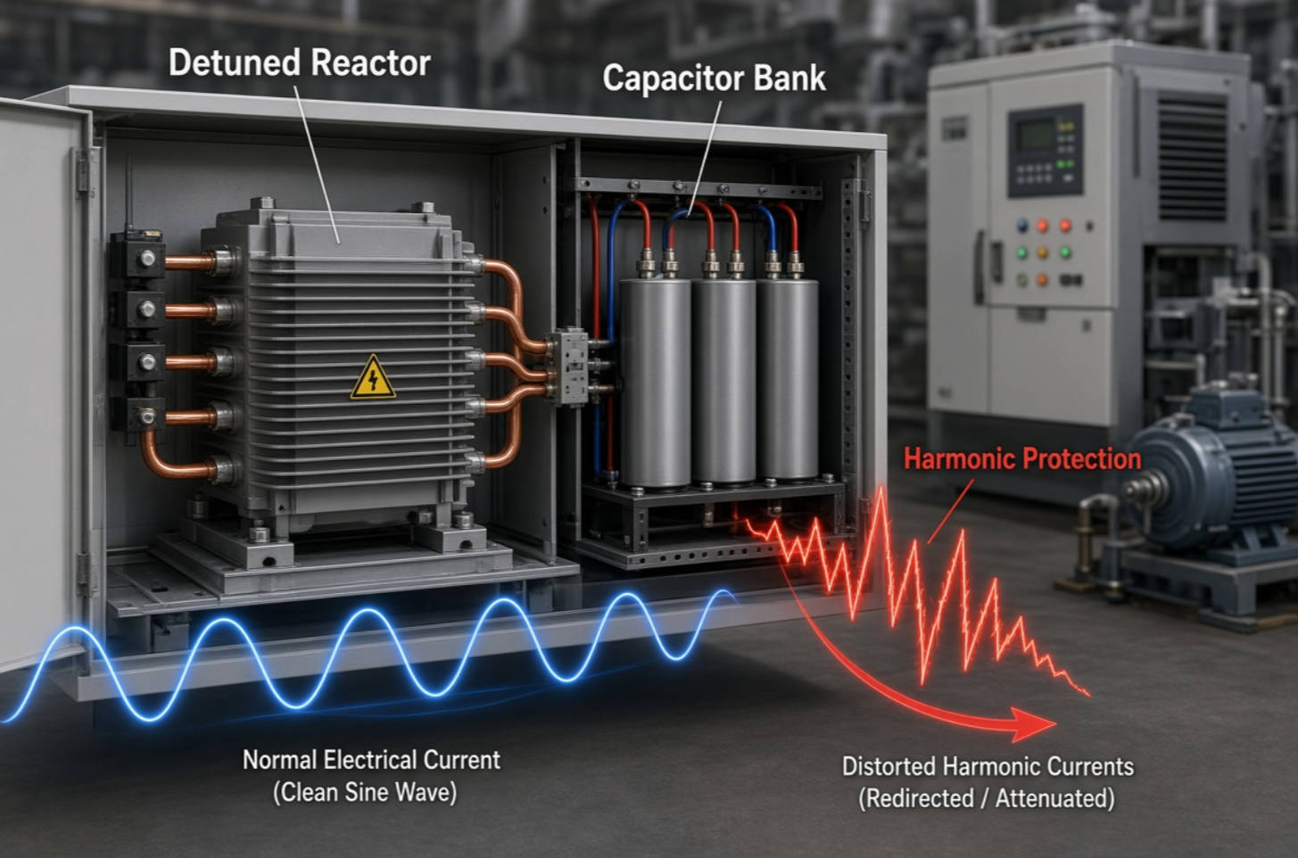 Detuned Reactor Harmonic Protection