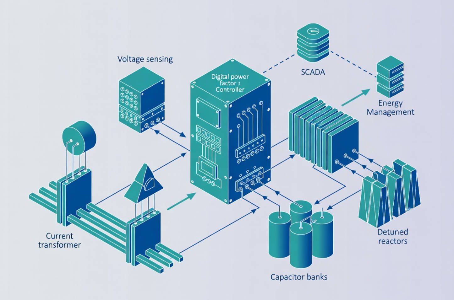 Digital Power Factor Control Architecture