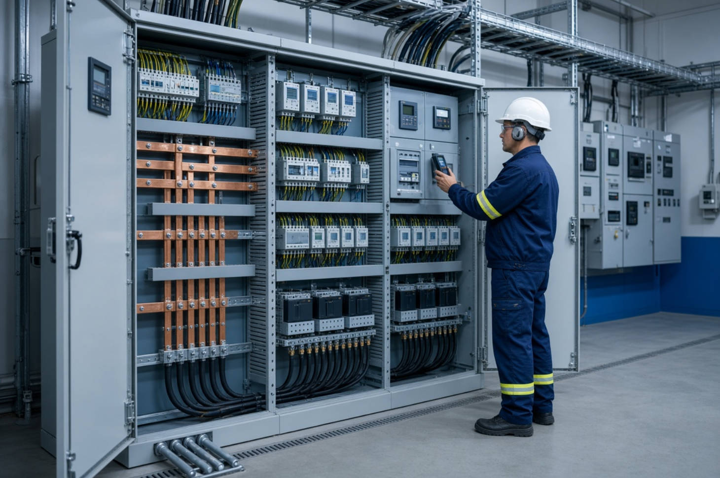 Industrial Power Quality Control Room3
