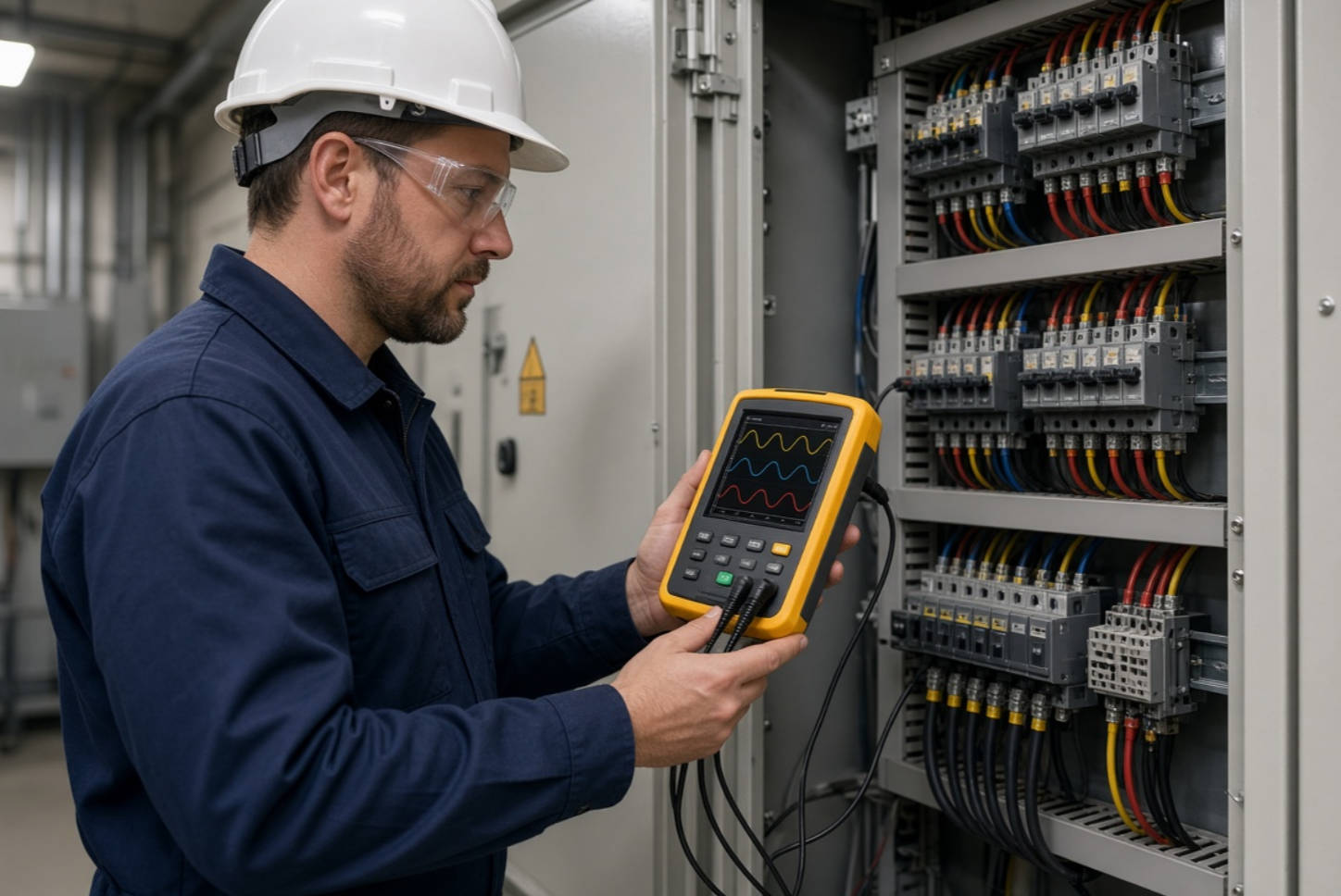 Harmonic Measurement At The Main Switchboard