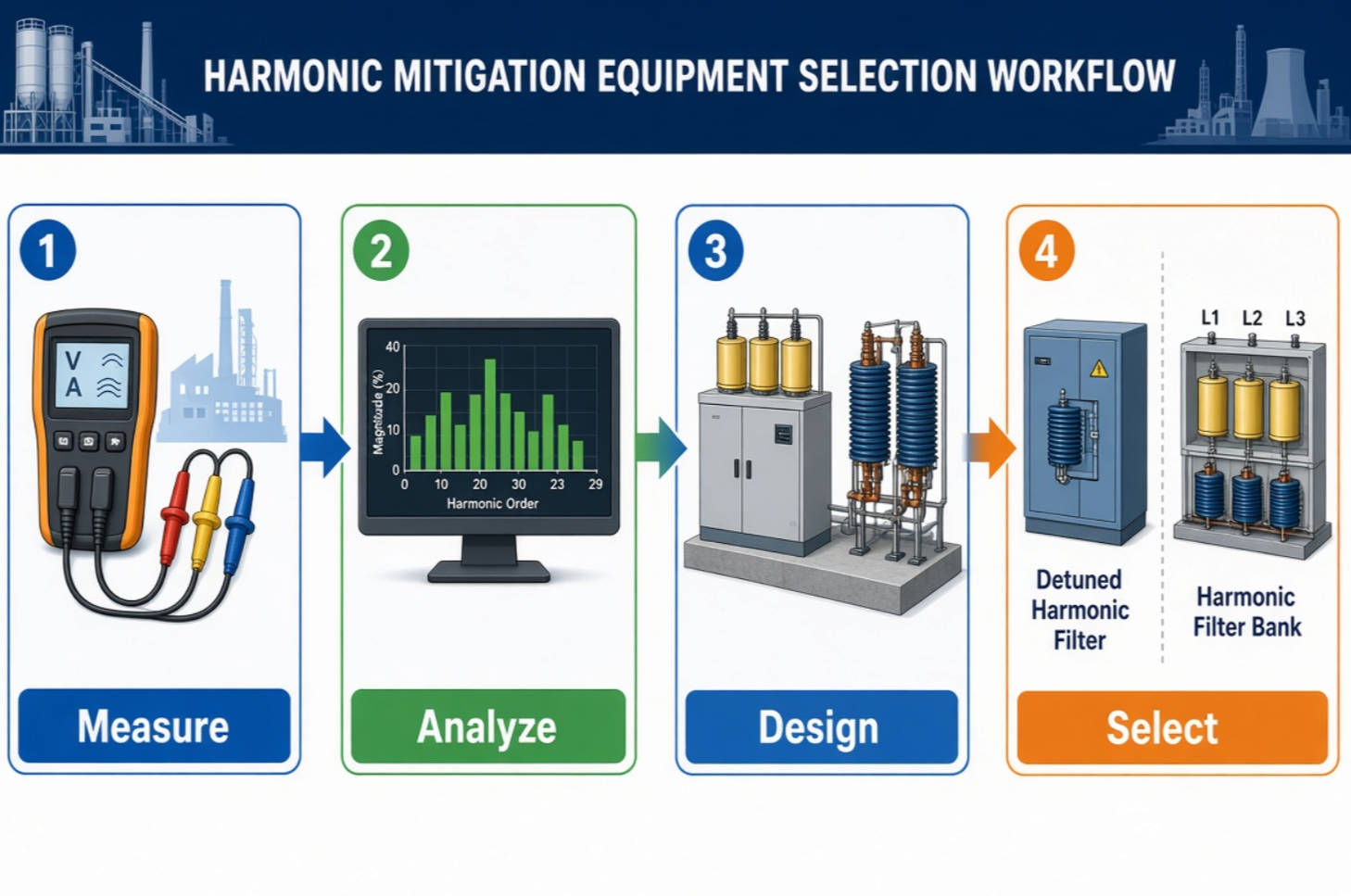 Harmonic Filter Selection Workflow