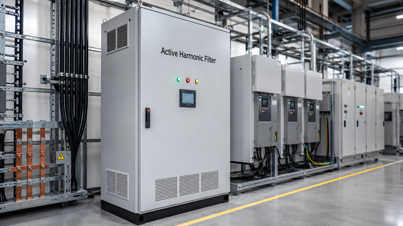 Active Harmonic Filter In Factory Panel