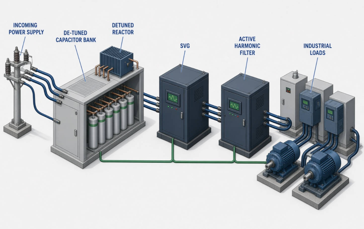 Hybrid Power Quality Compensation System
