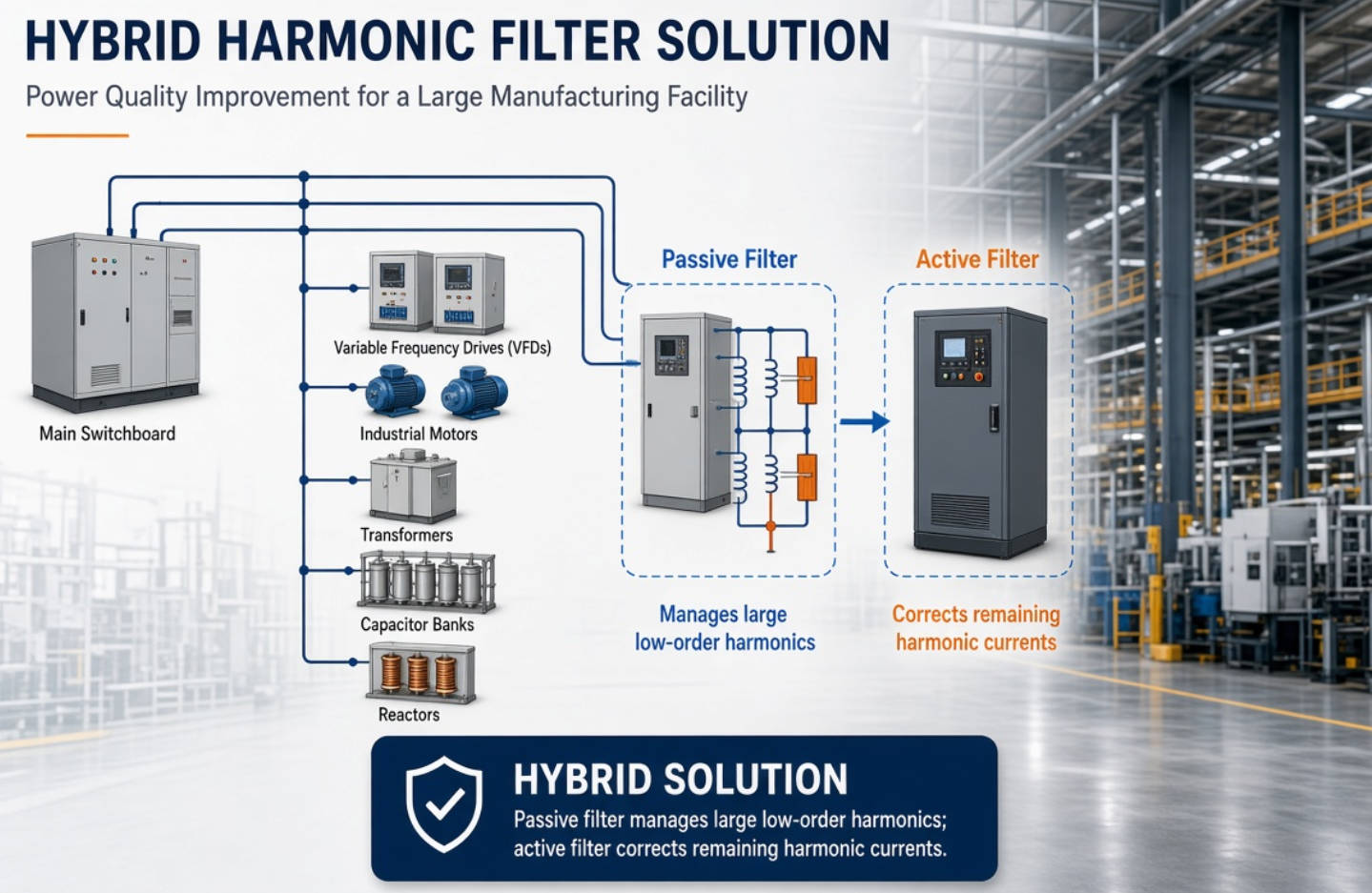 Hybrid Harmonic Filter Solution