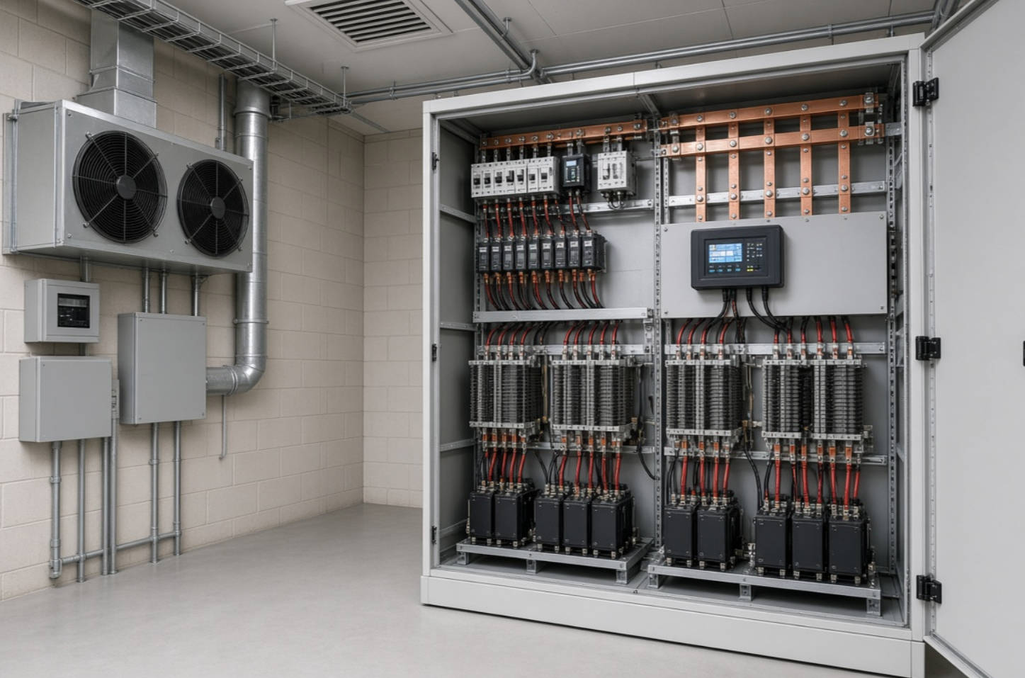 Reactive Power Compensation System Inside Factory