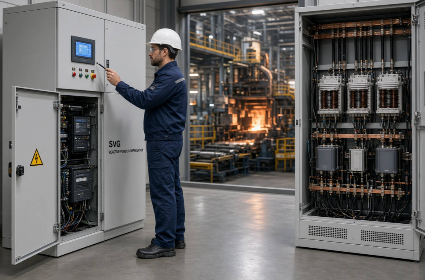 SVG And Shunt Capacitor In Steel Plant.jpg
