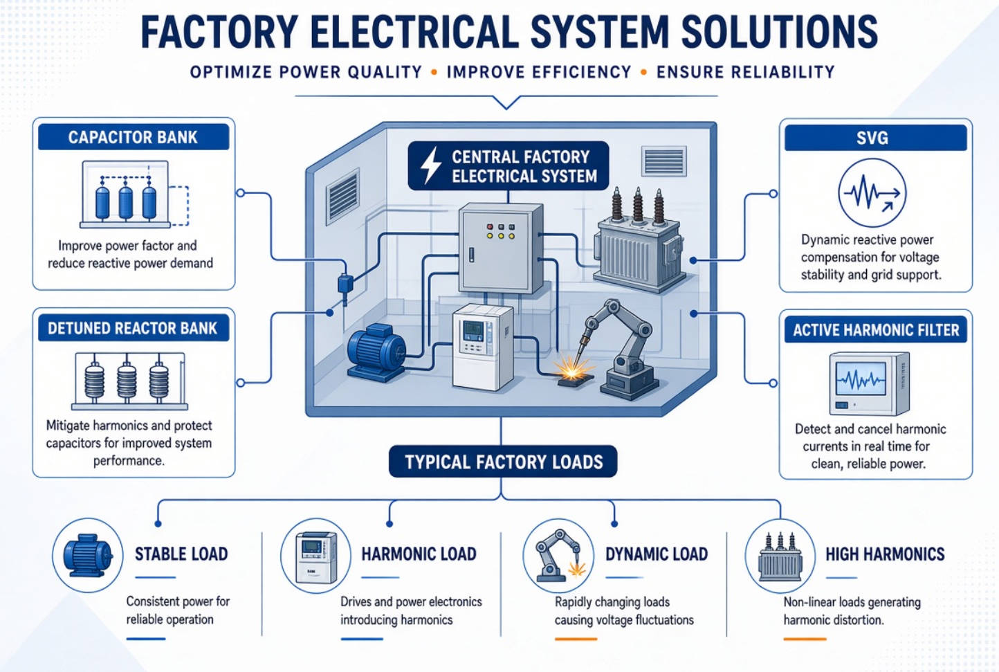 Industrial Power Factor Correction Solution Selection