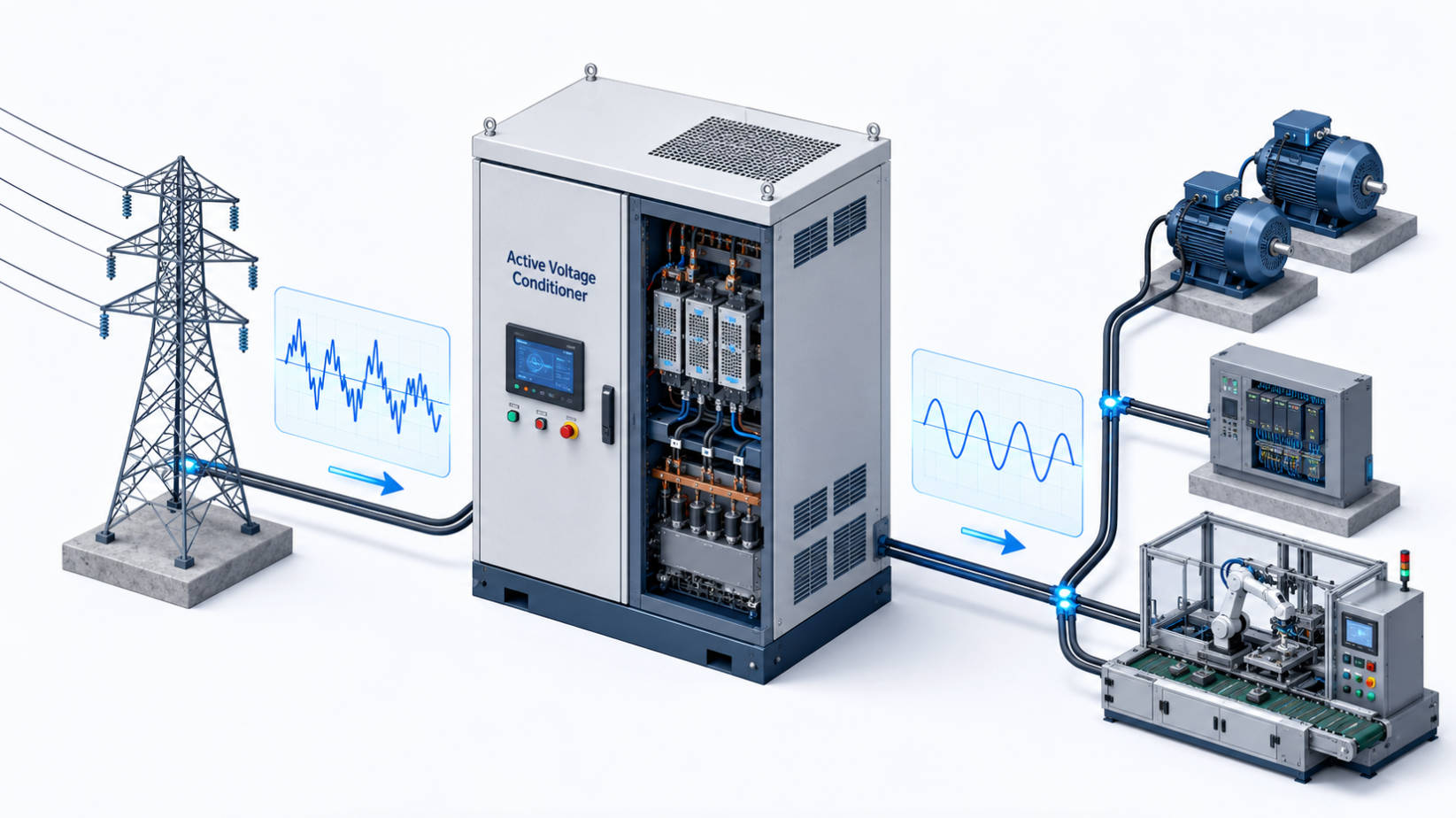 How Active Voltage Conditioner Works