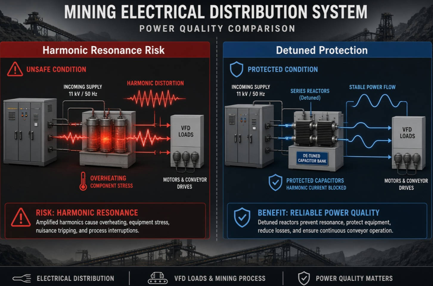 Harmonic Resonance Protection In Mining