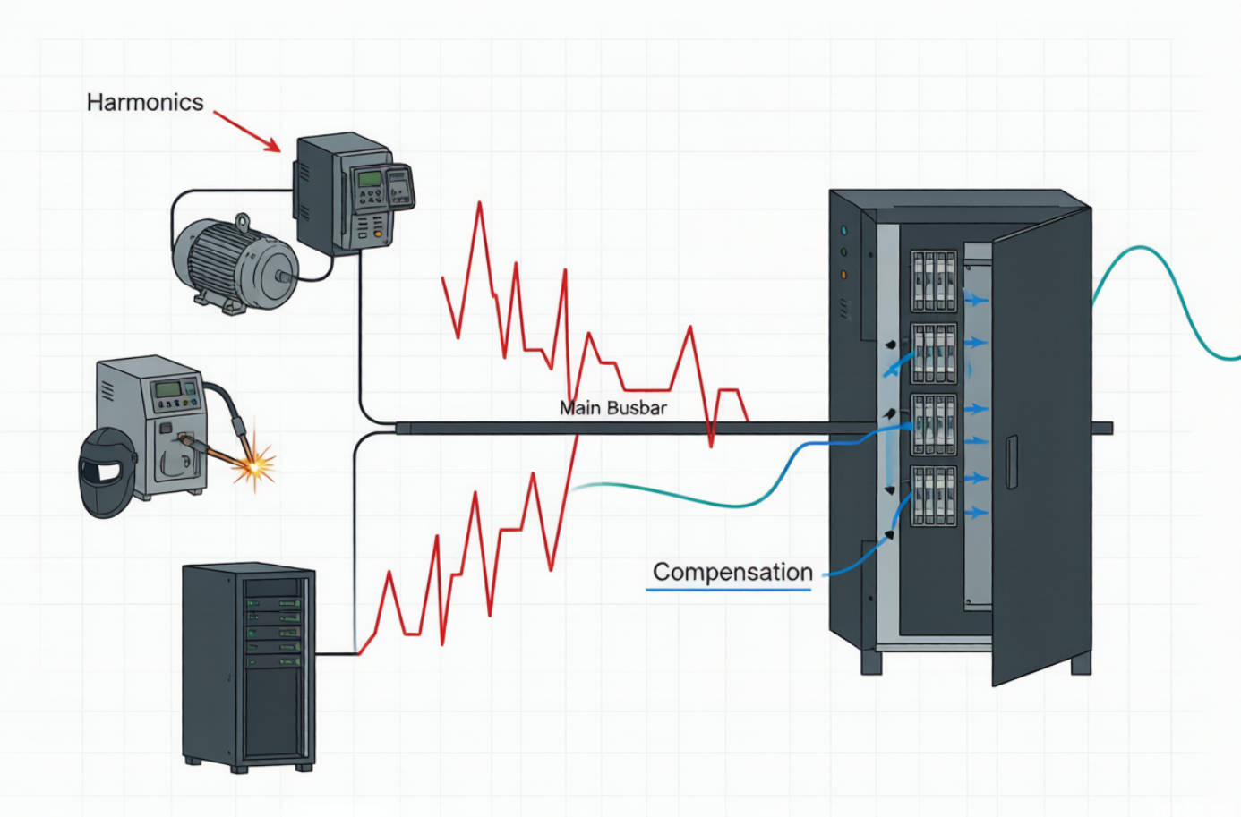 Active Power Filter Harmonic Control
