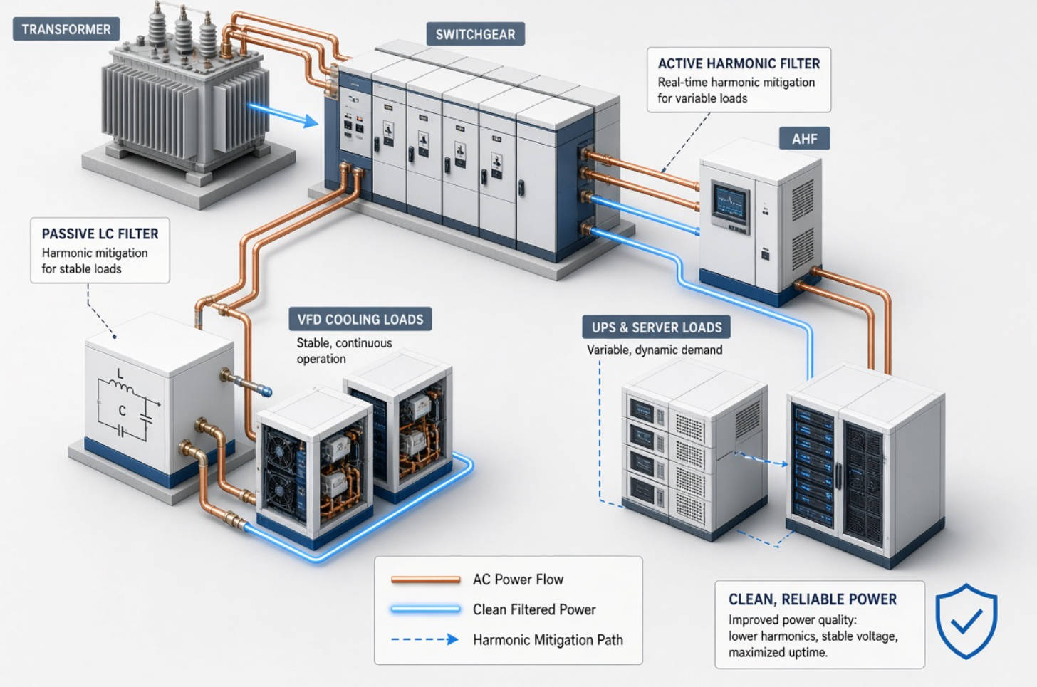 Hybrid Harmonic Filtering Strategy
