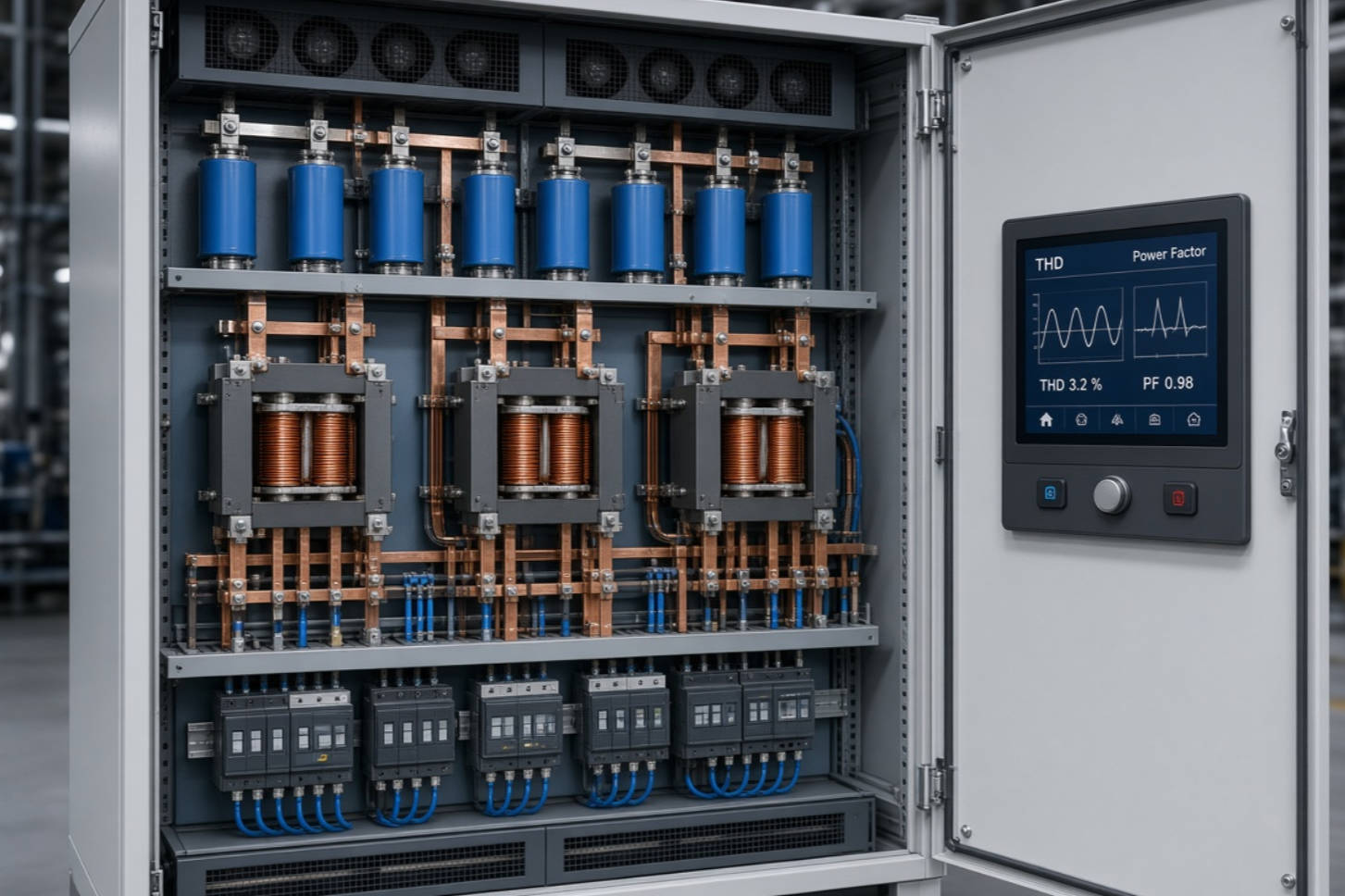 Industrial Harmonic Filter System