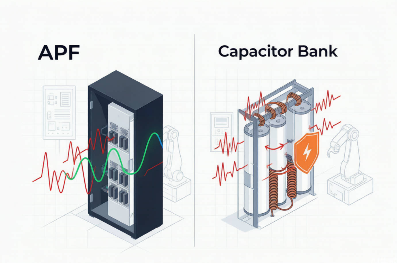 APF And Detuned Capacitor Bank Comparison