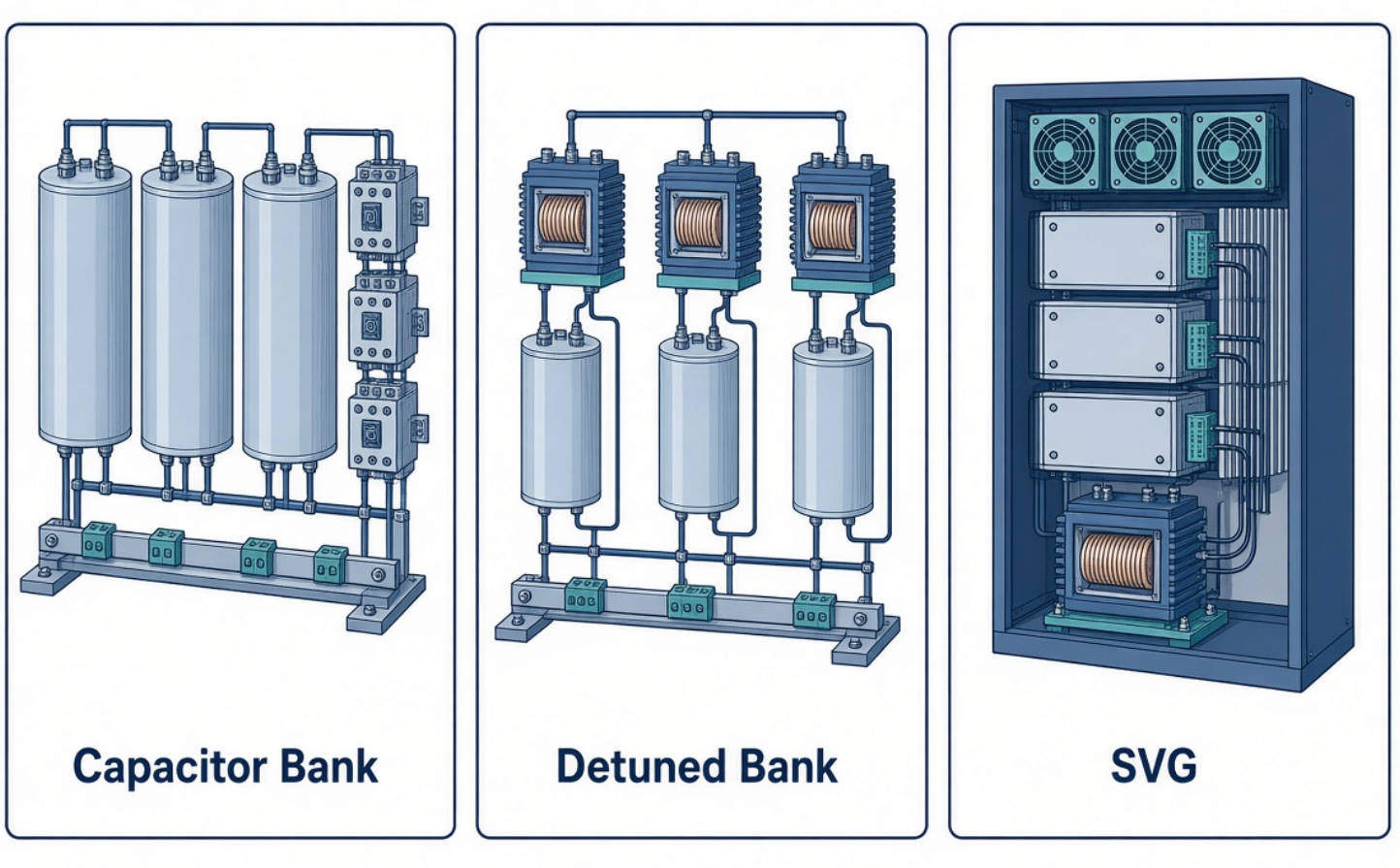 Industrial Compensation Technology Comparison