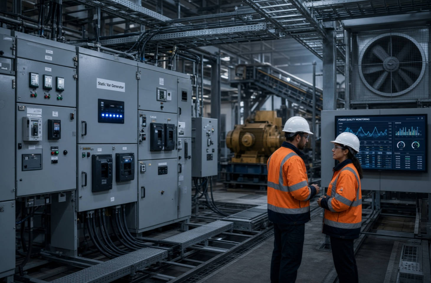 Static Var Generator Mining Power System