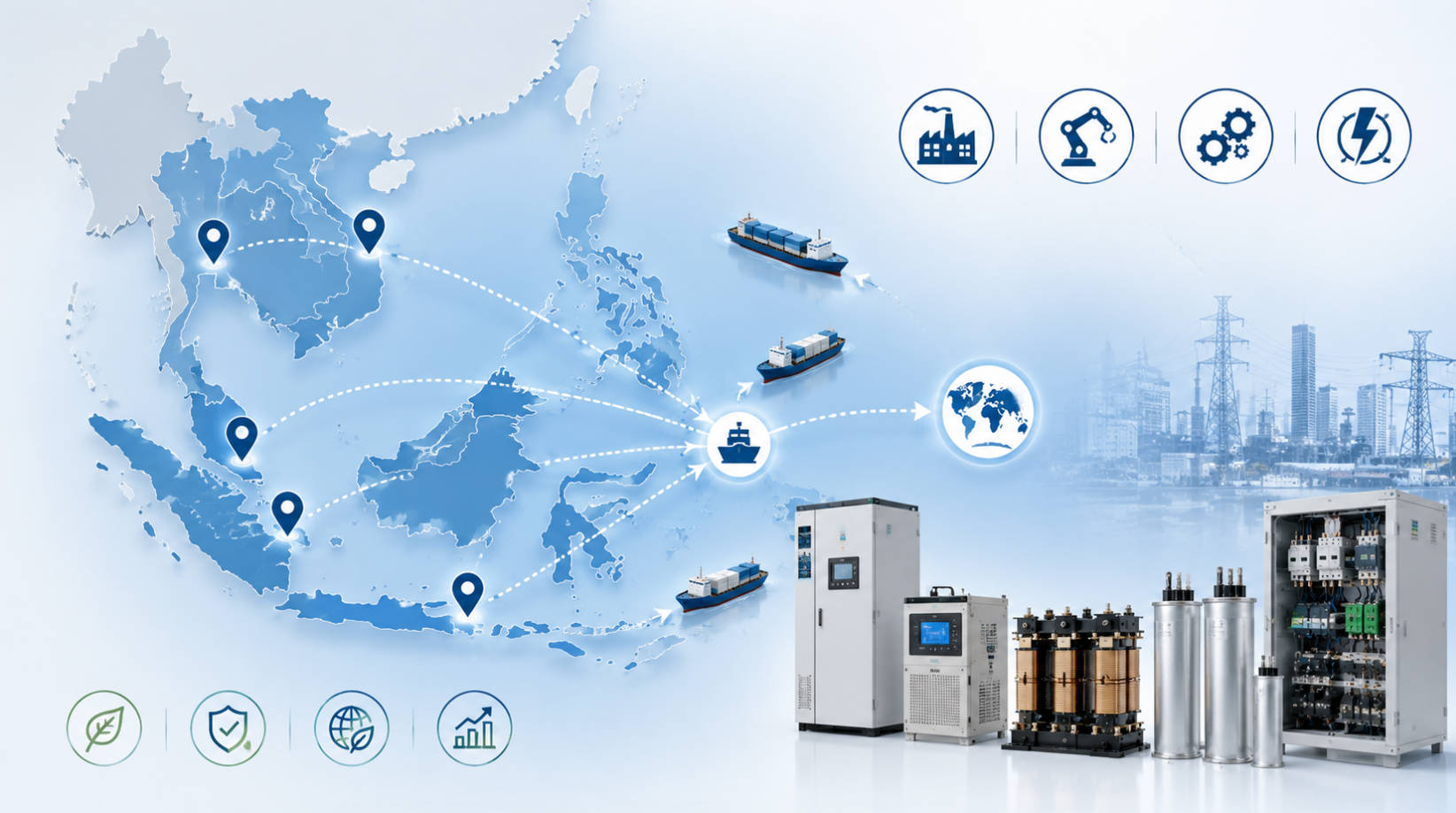 Southeast Asia Industrial Sourcing Map